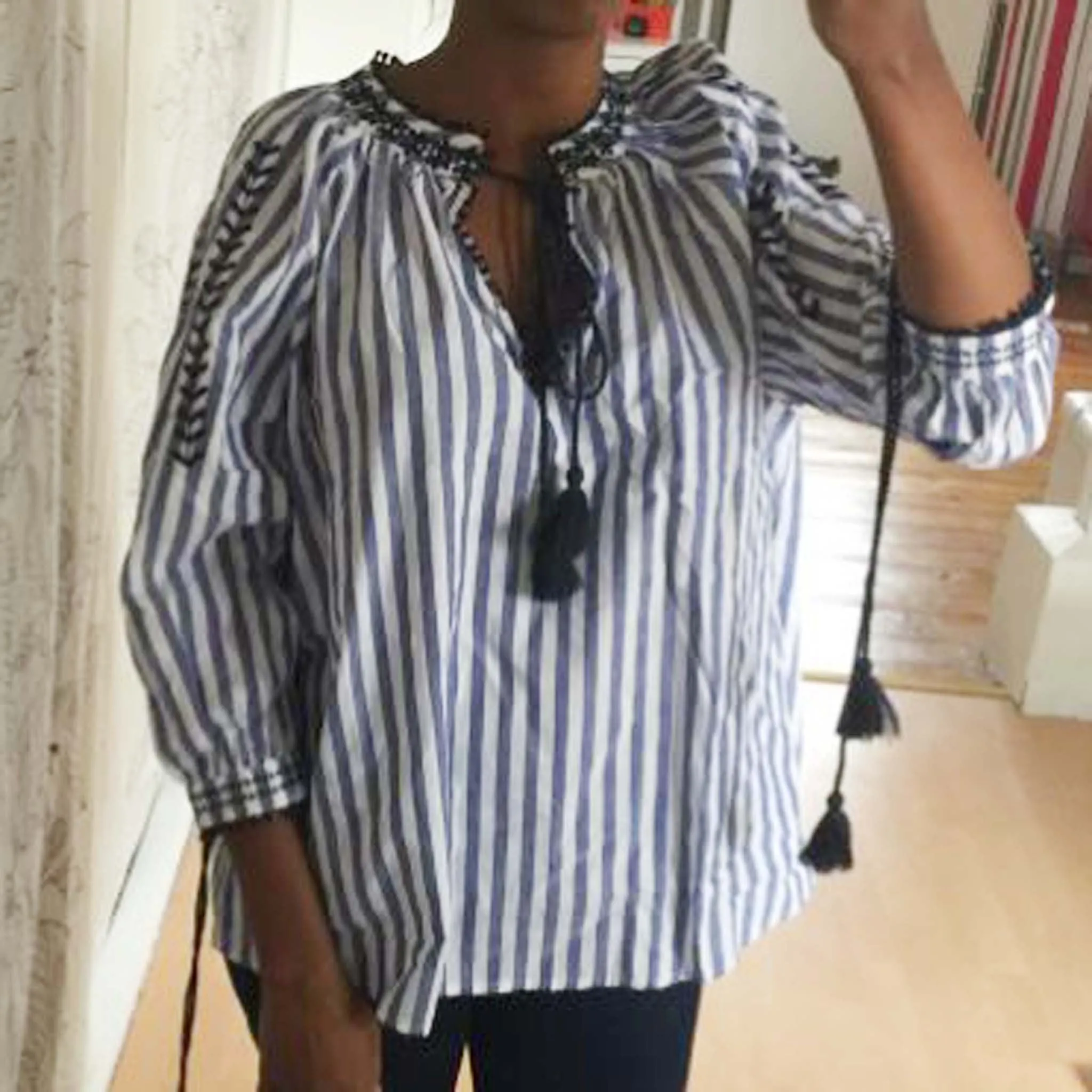 Audrey Stripe Top