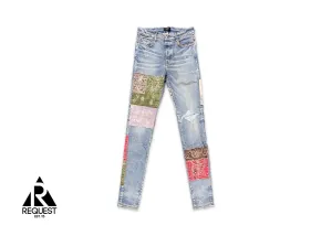 Bandana Art Patch Denim "Clay Indigo"