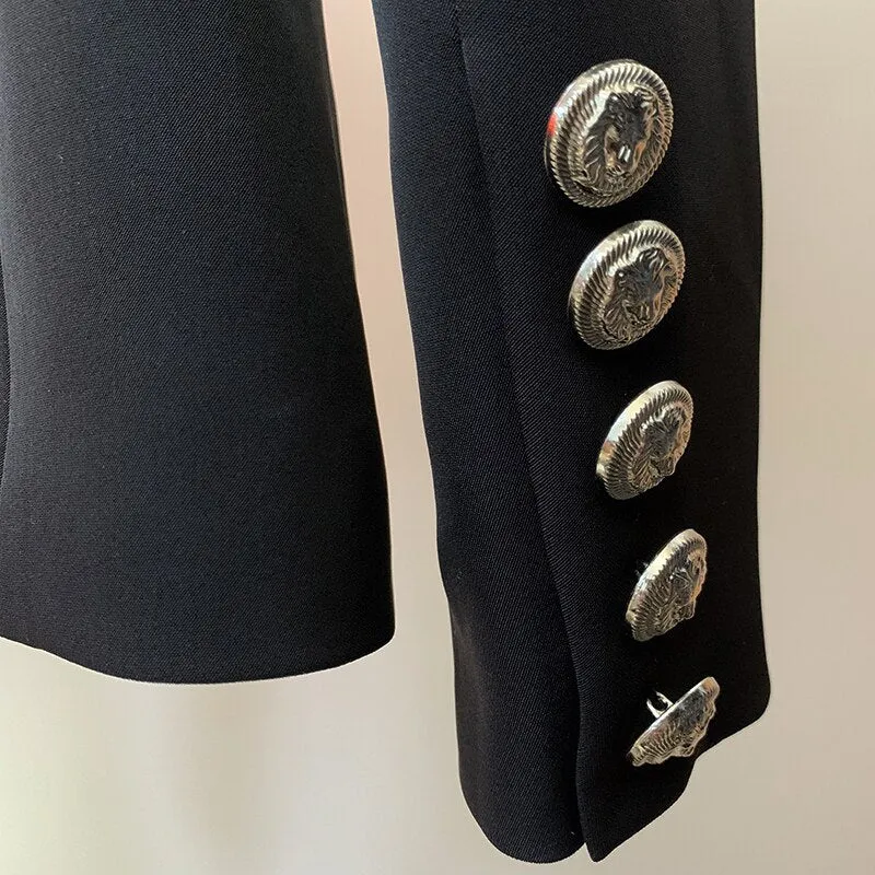 Beading Shawl Collar Blazer