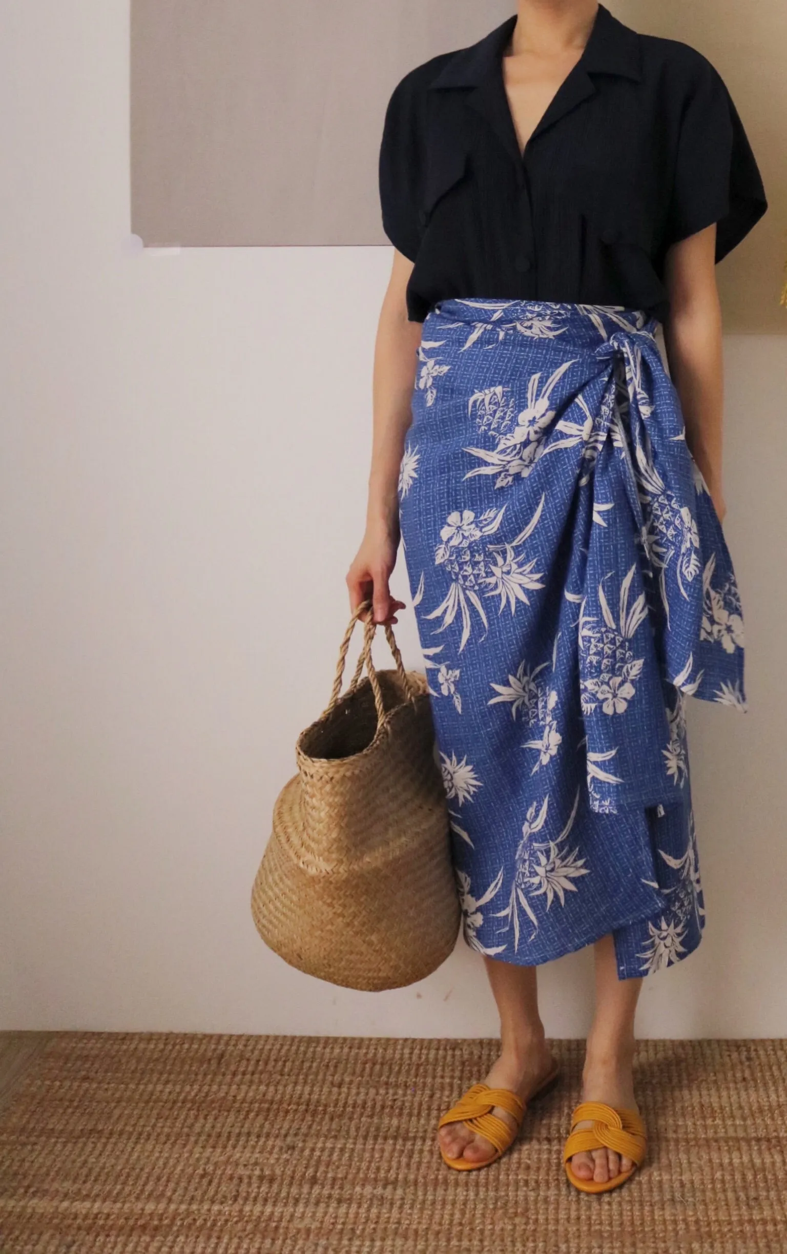 Beatrice skirt- pineapple print {limited edition}-sold out