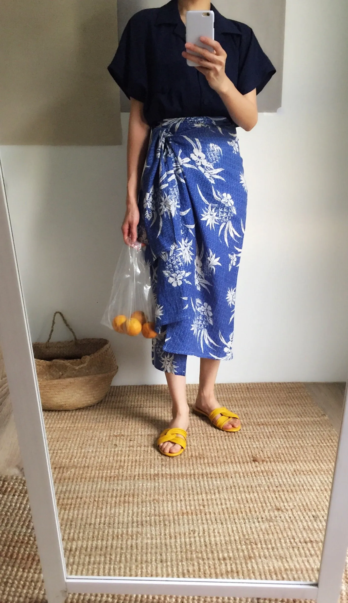Beatrice skirt- pineapple print {limited edition}-sold out