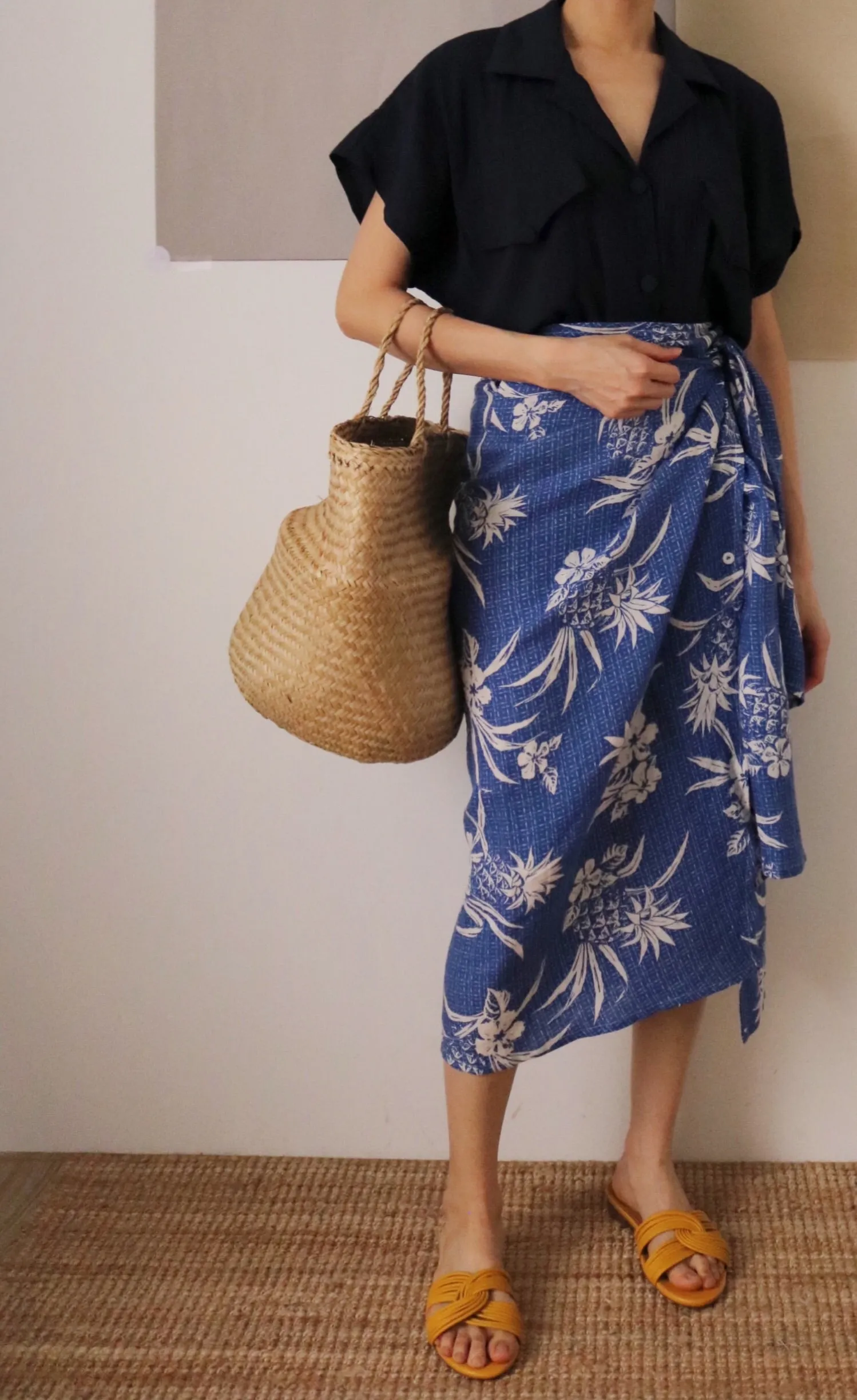 Beatrice skirt- pineapple print {limited edition}-sold out
