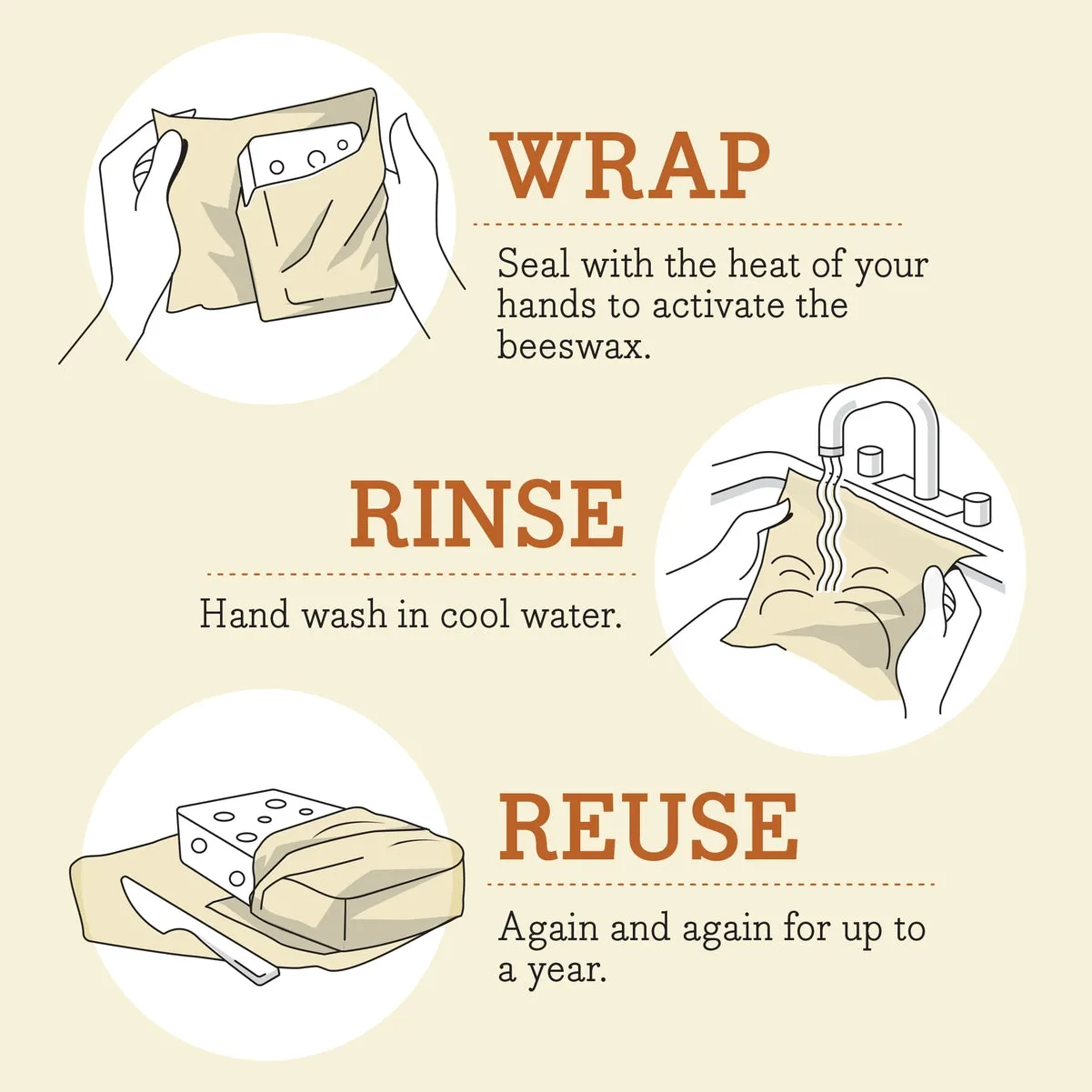 Bee's Wrap -Assorted 3 Pack - Botanical
