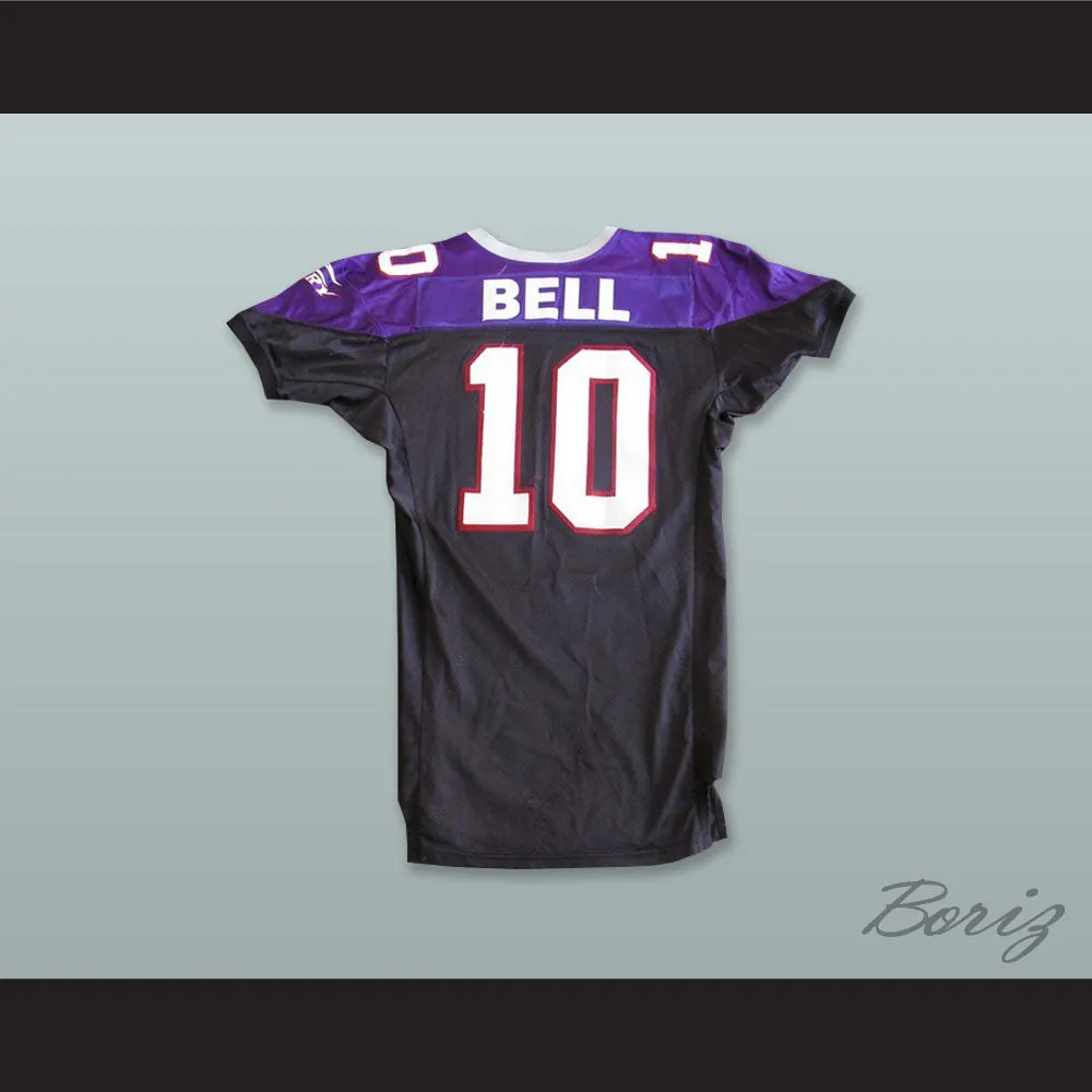 Bell 10 Detroit Fury Black Football Jersey