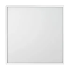 BELL 11971 Arial Plus Multi Backlit High Output UGR<19 LED Panel - 25mm 600x600mm, White, 4000K, Emergency (1 Year Battery Guarantee), Casambi Enabled