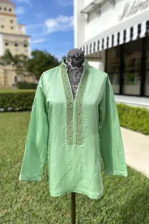 Bella Tu Kara Tunic in Pear