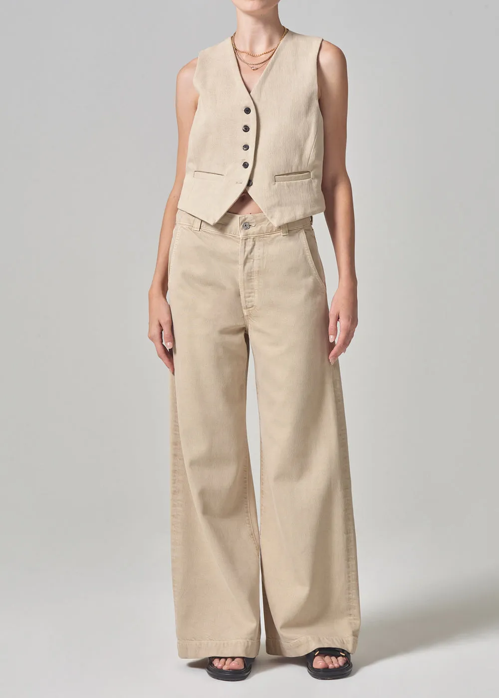 Beverly Trouser - Taos Sand