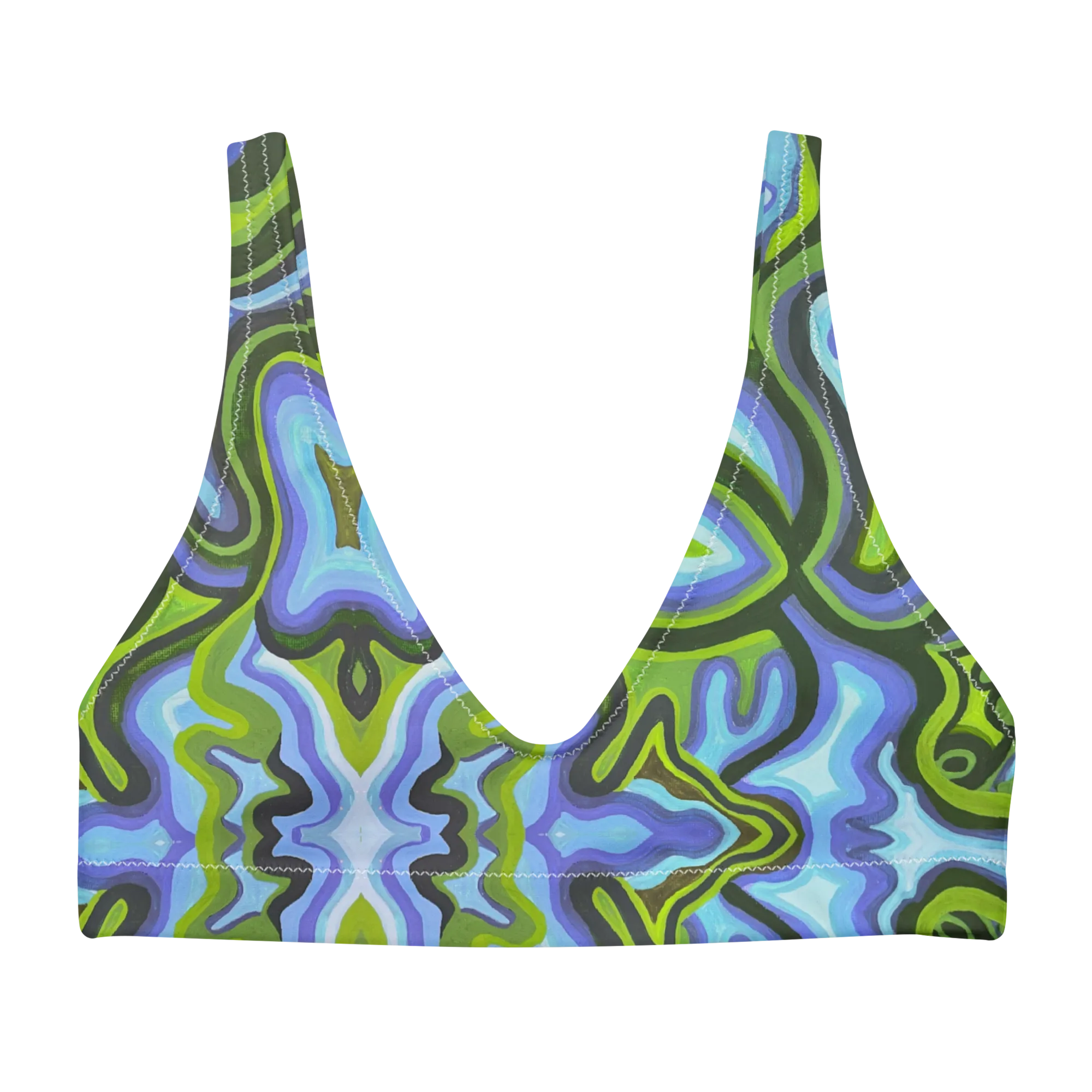 Bikini Top- "Gaia" Design