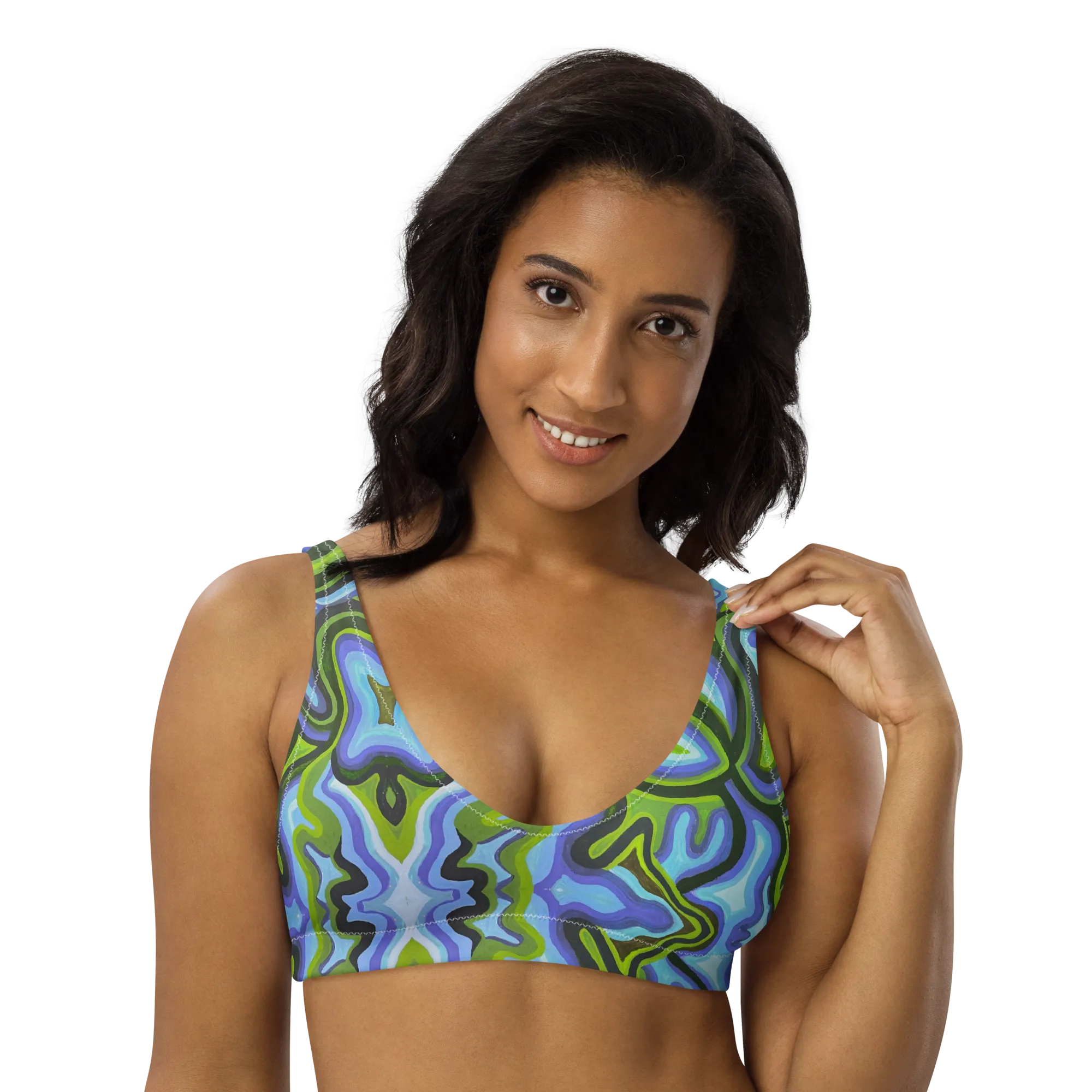 Bikini Top- "Gaia" Design