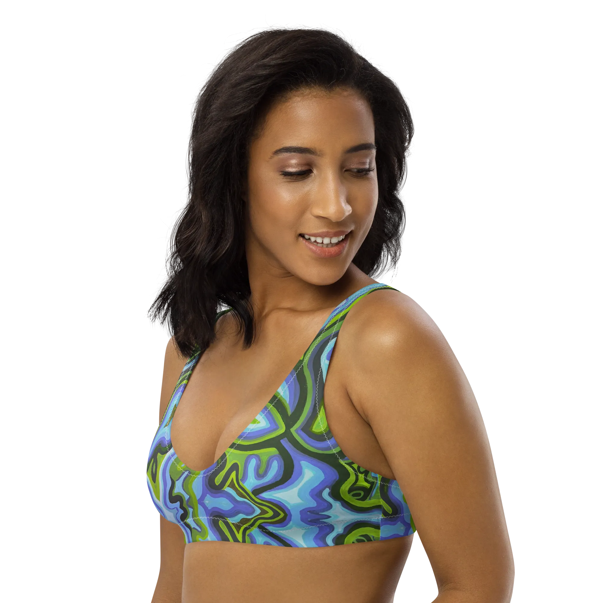 Bikini Top- "Gaia" Design