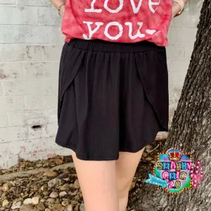 Black Skort