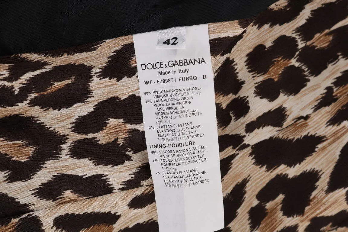 Black Wool Viscose Vest