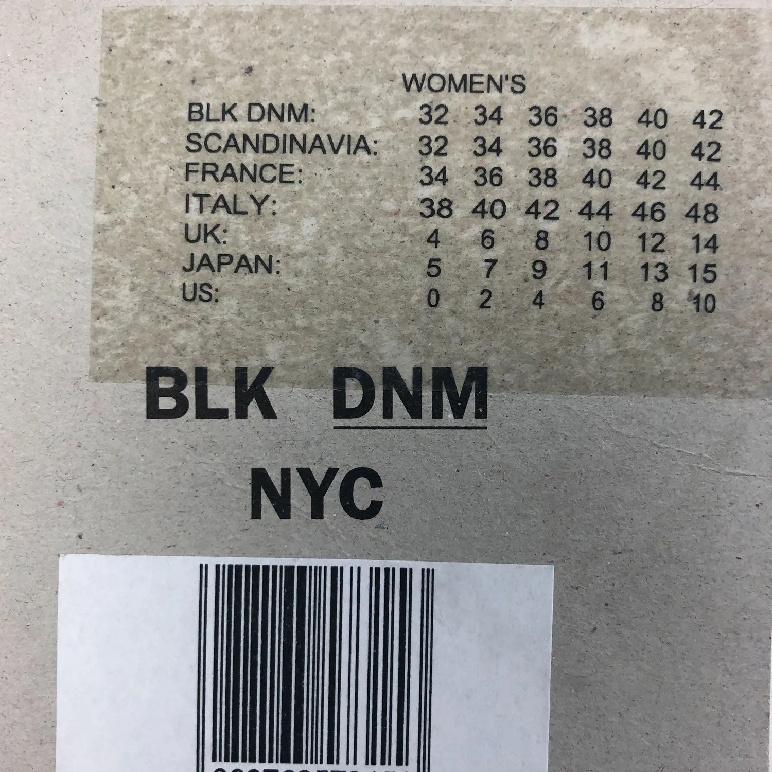 BLK DNM Women's Black Open Style Blazer 68 US 2 $595 NWT