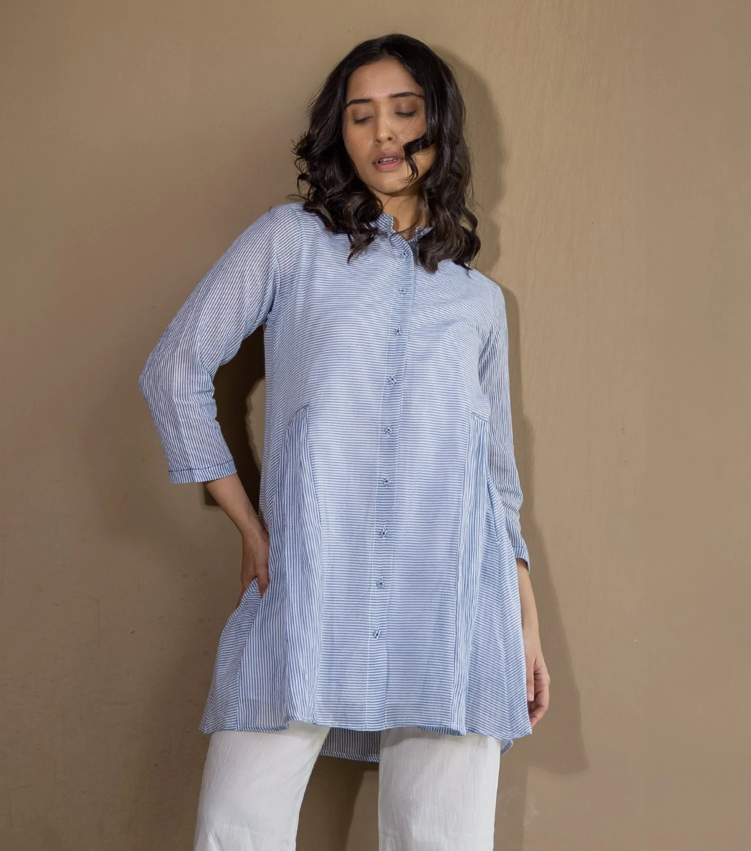 Blue Cotton Tunic