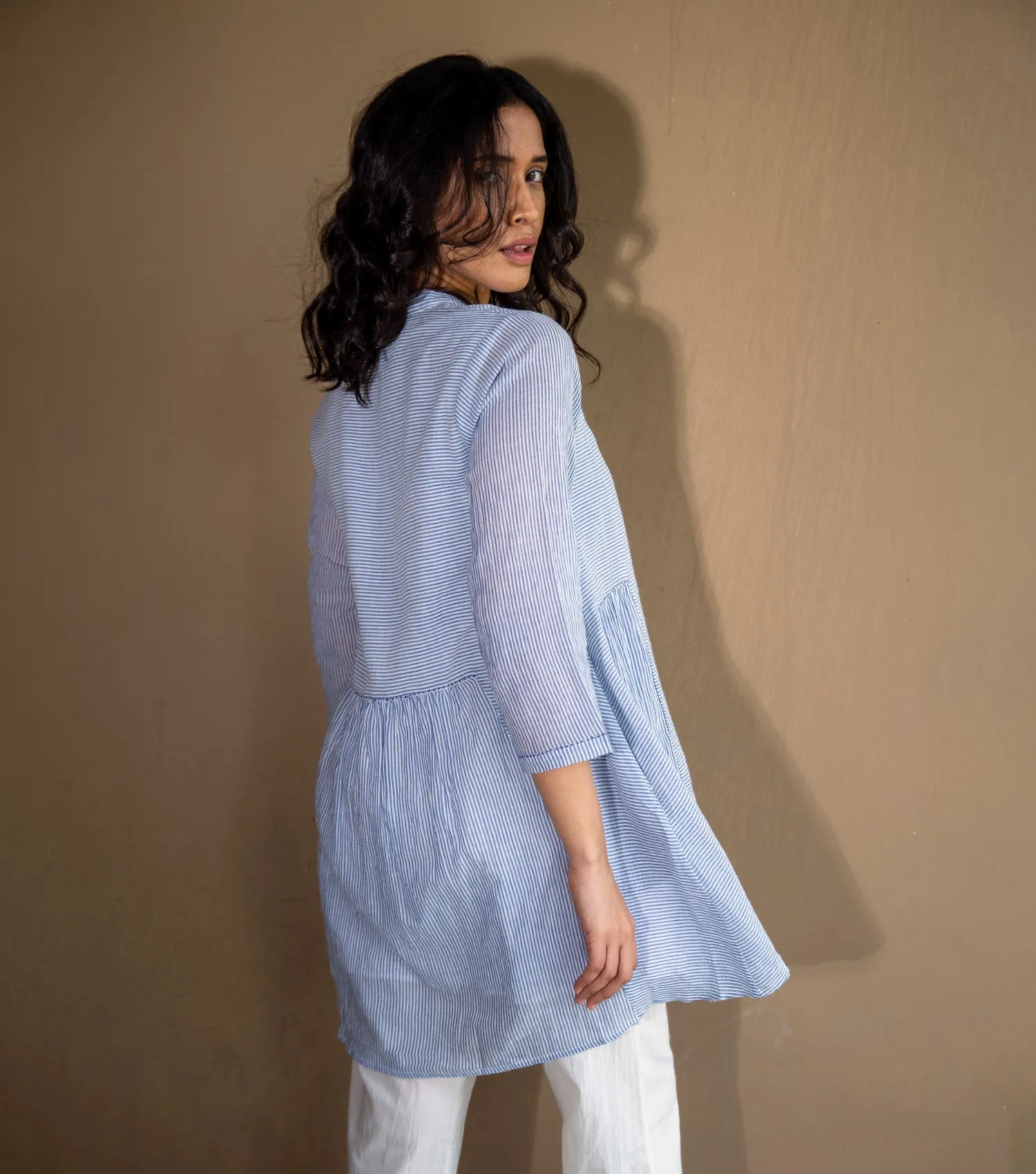 Blue Cotton Tunic