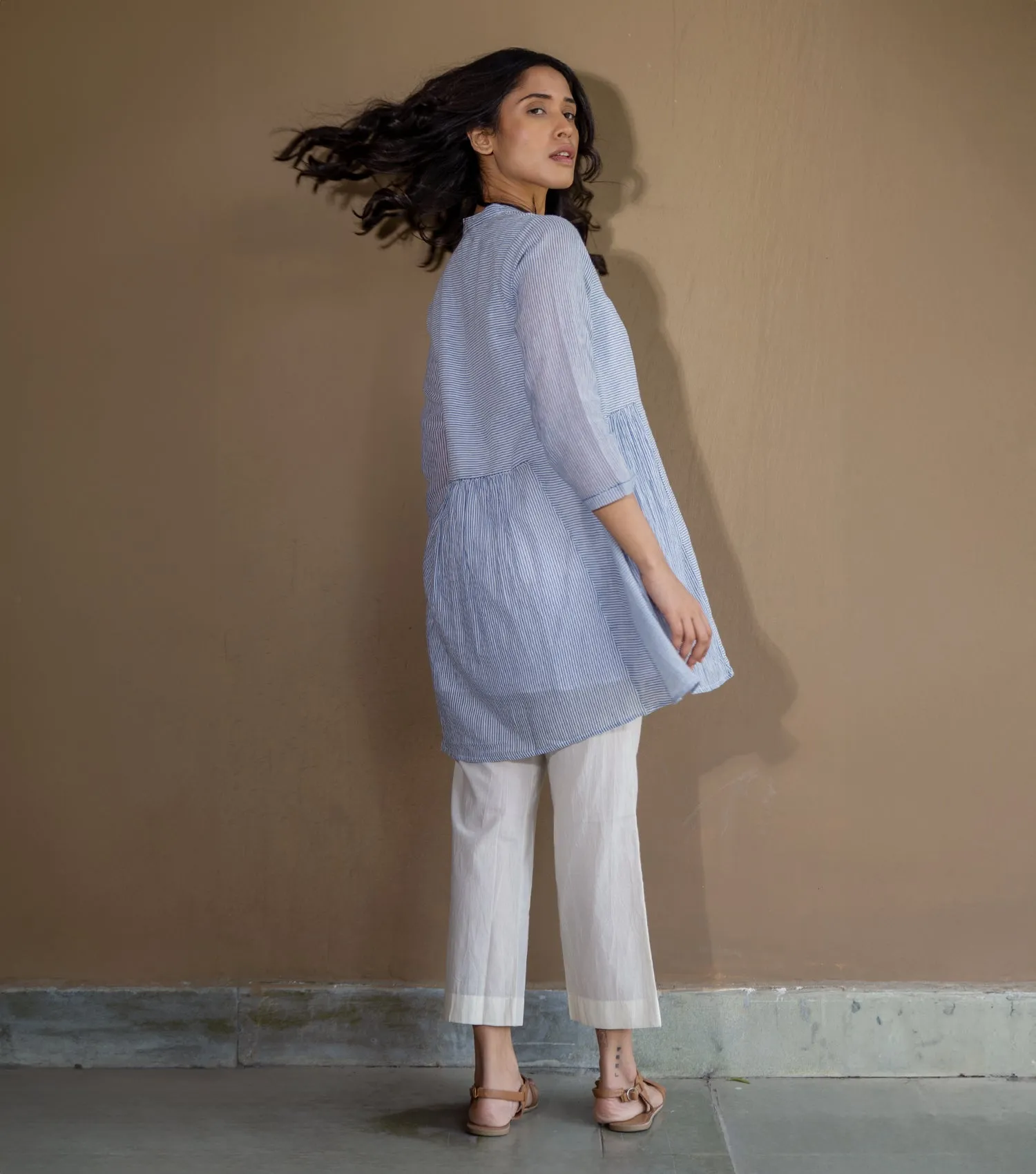 Blue Cotton Tunic