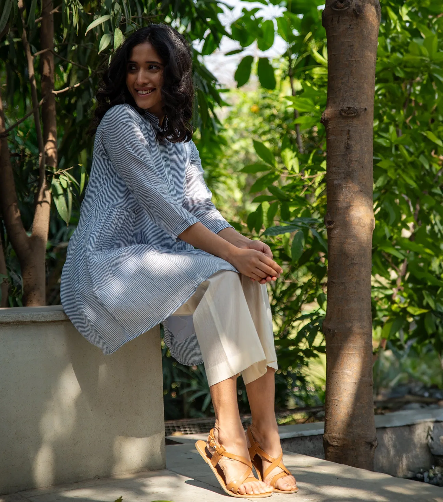Blue Cotton Tunic