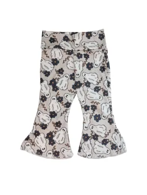 Boho Ghost Halloween Bell Bottoms