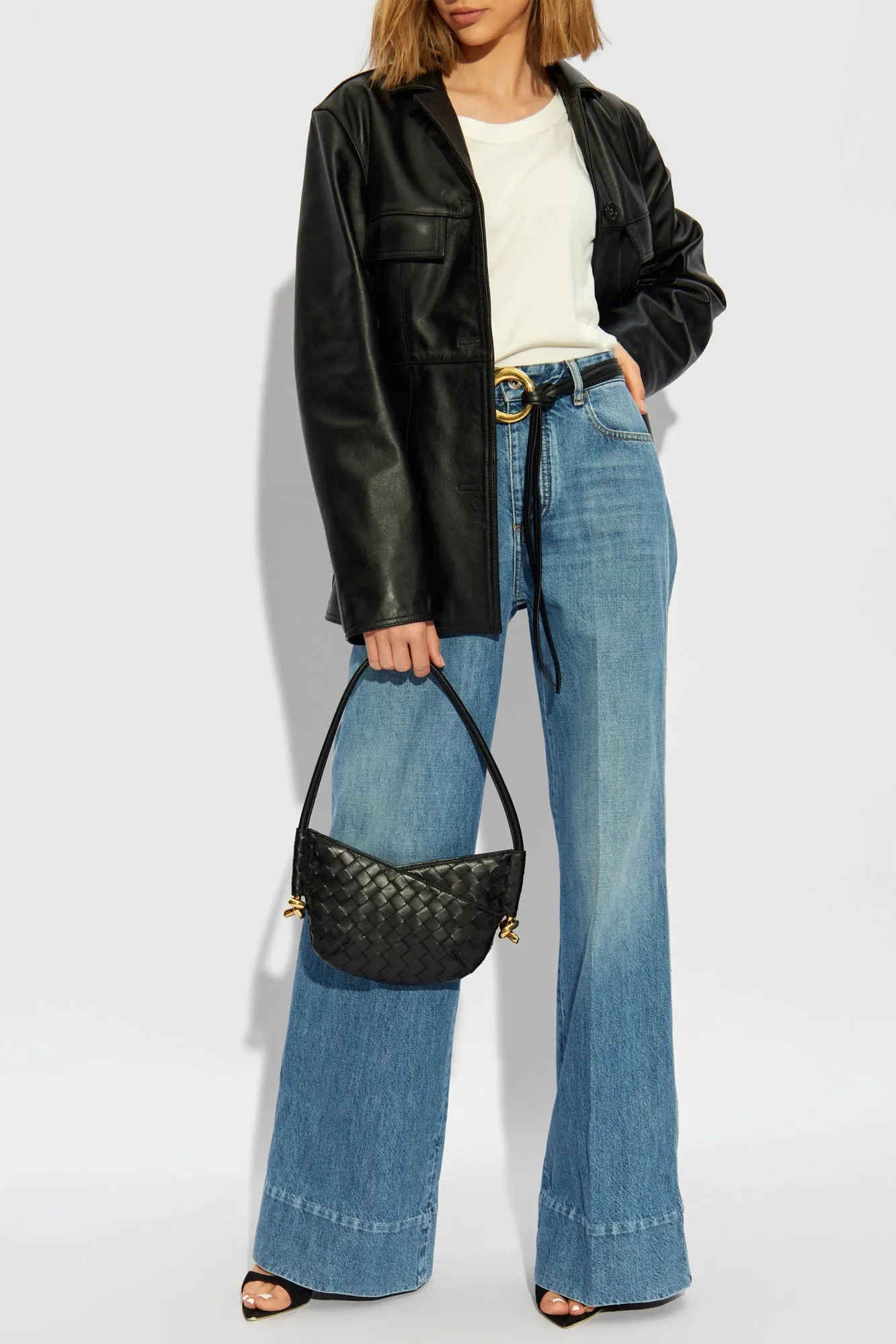 Bottega Veneta High-waisted jeans in BLUE - 36