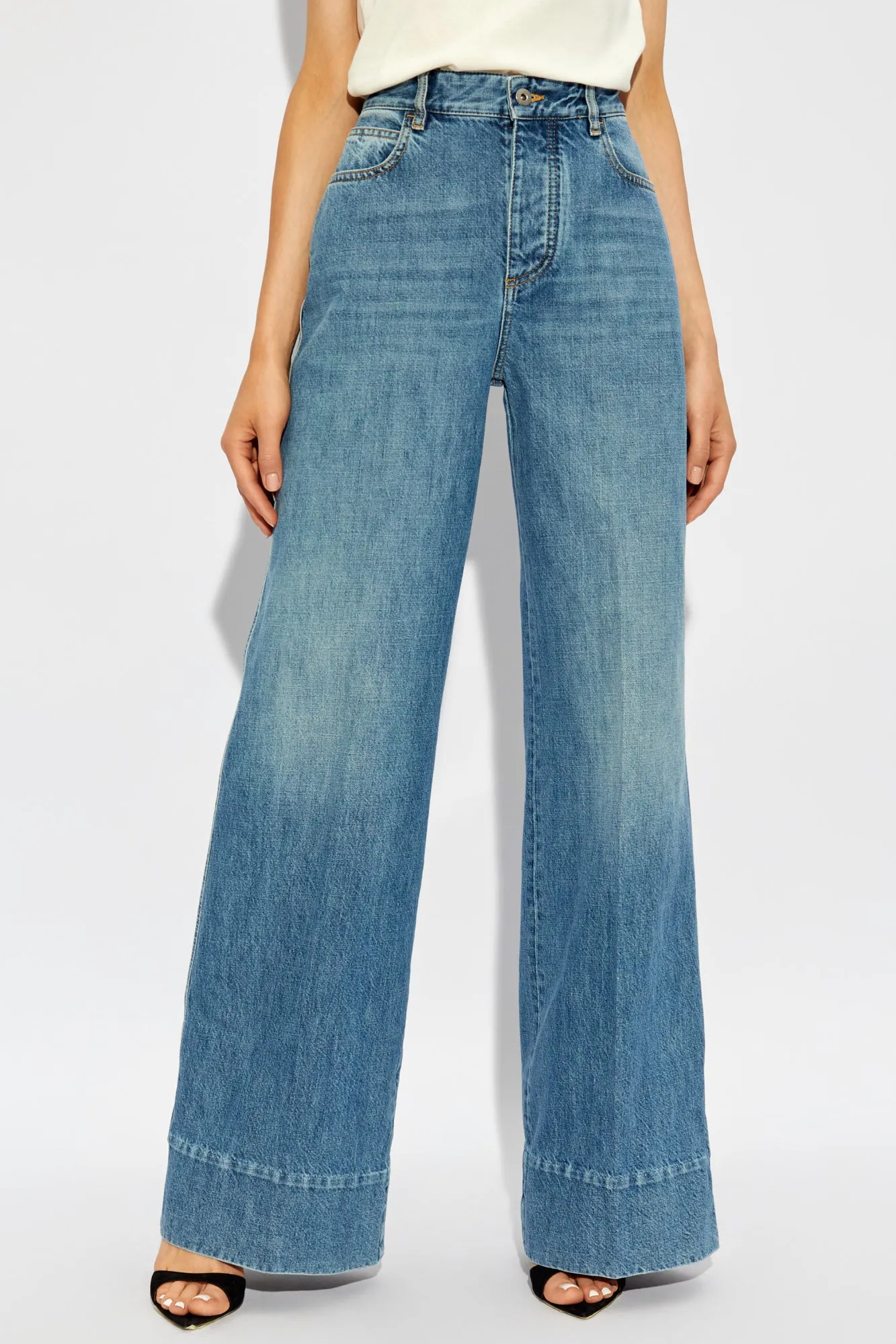 Bottega Veneta High-waisted jeans in BLUE - 36