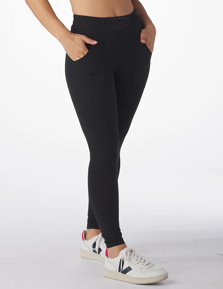 Boxing Legging: Black