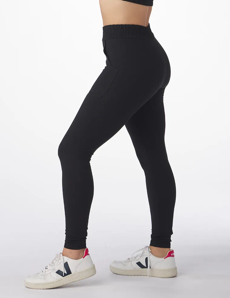 Boxing Legging: Black