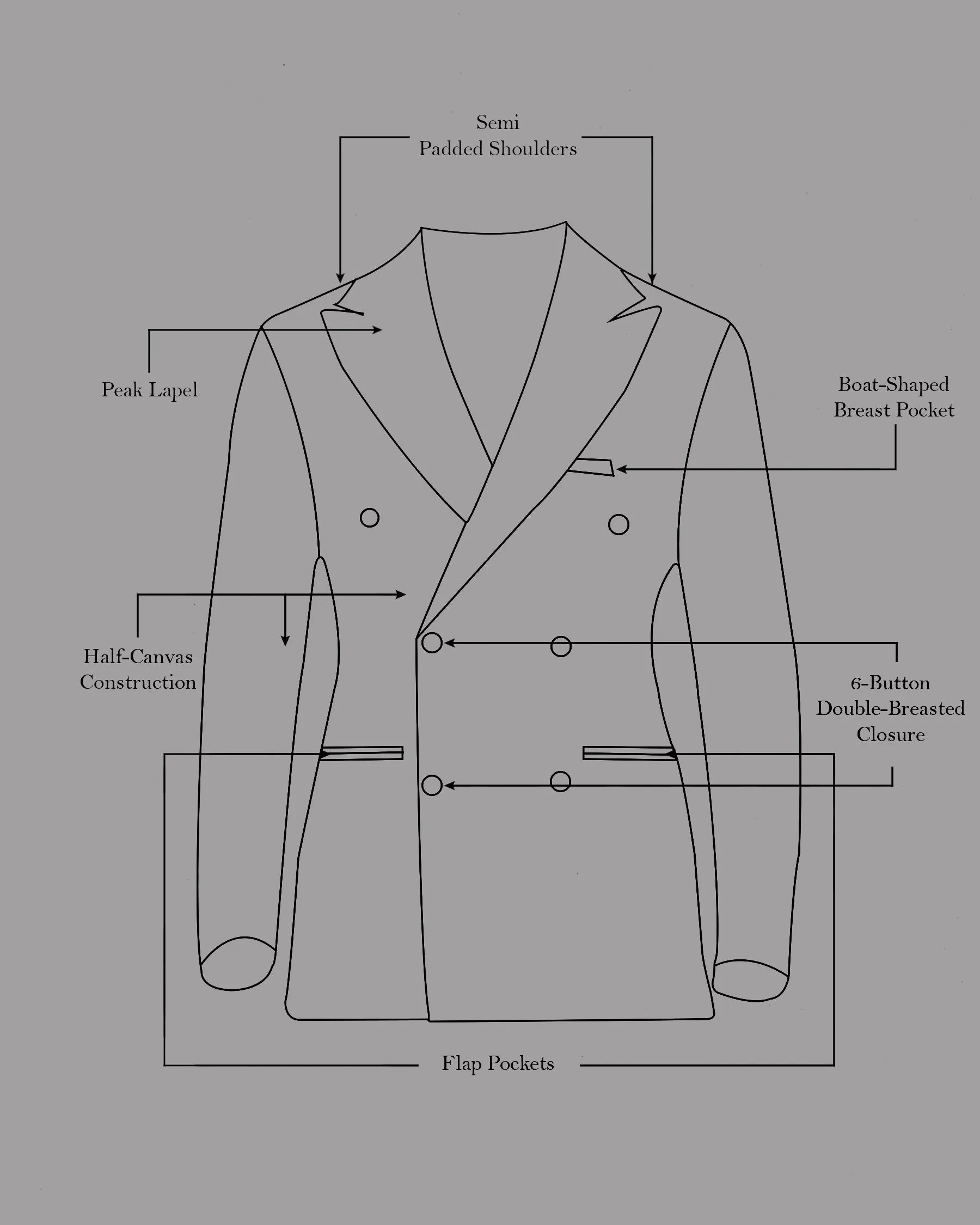 BRIGHT WHITE LUXURIOUS LINEN DOUBLE BREASTED PERFORMANCE BLAZER