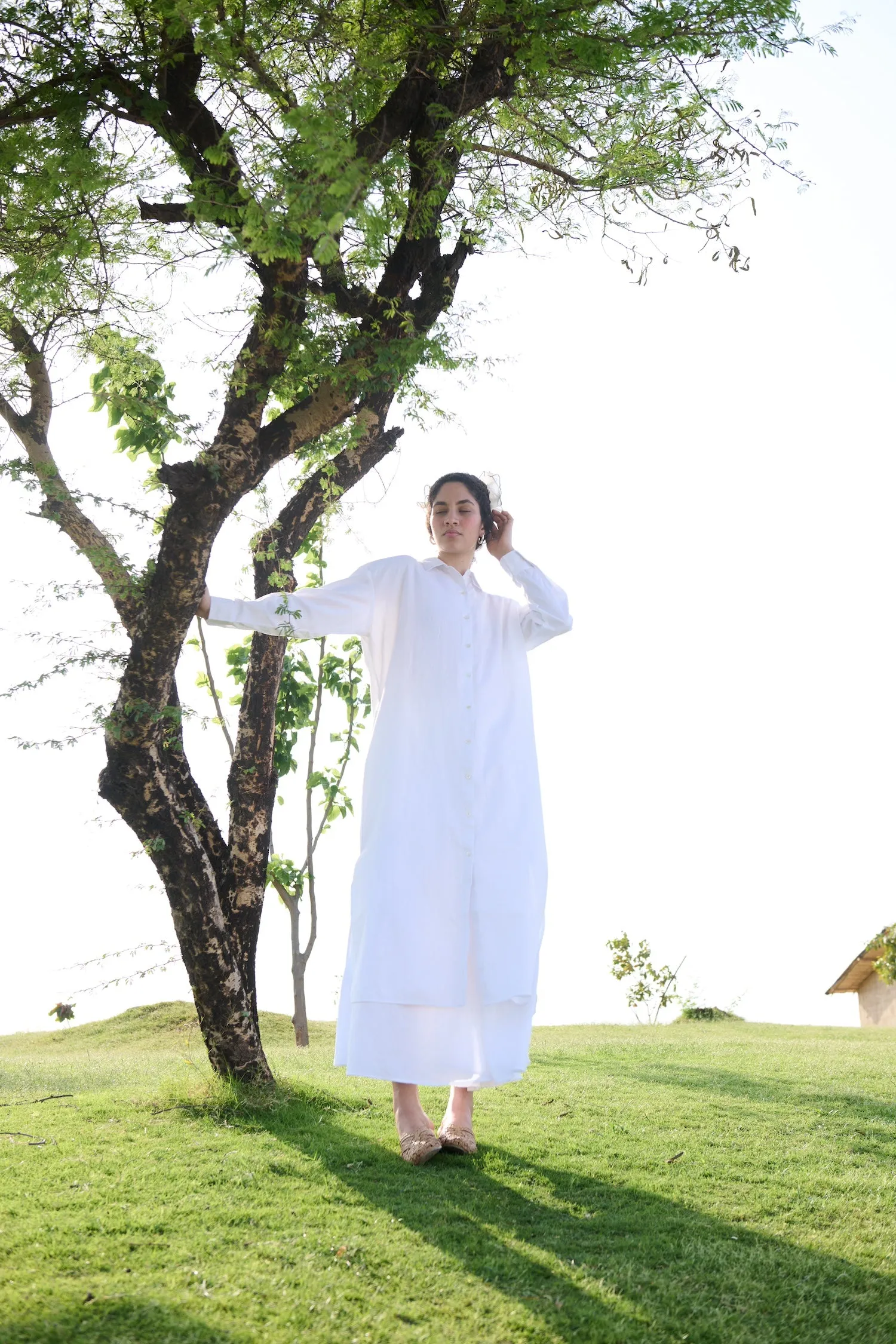 Bright White - Magnolia Coord set