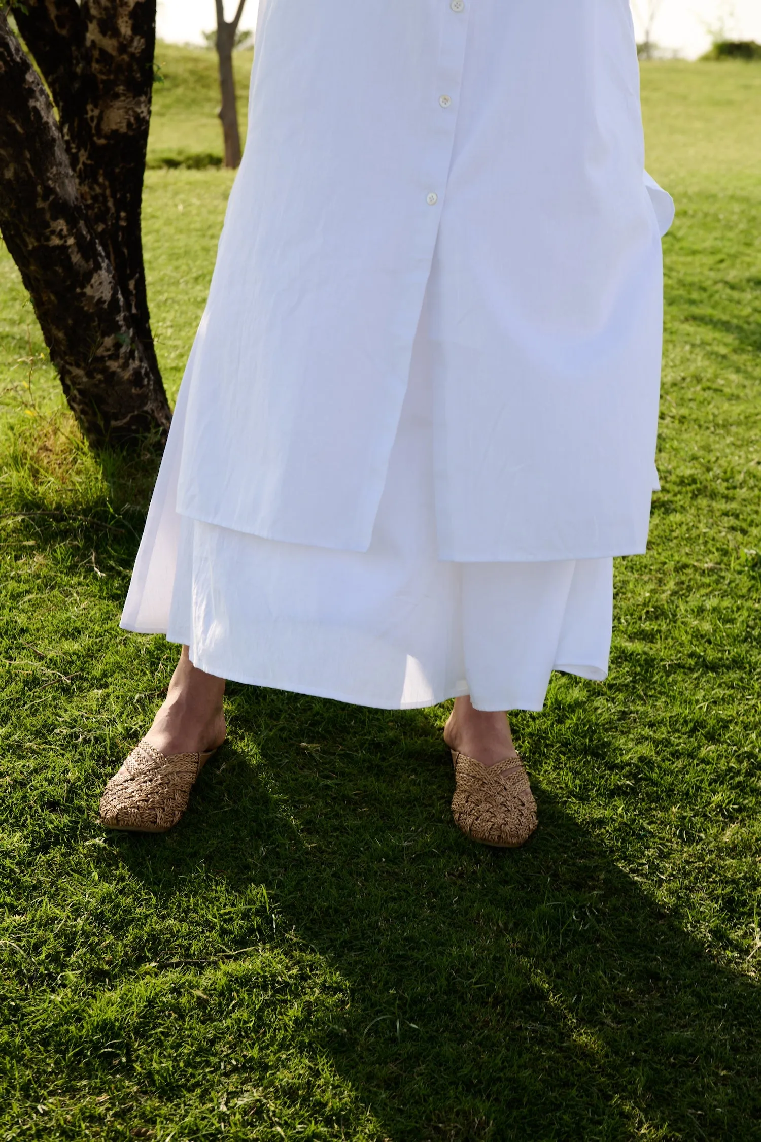 Bright White - Magnolia Coord set