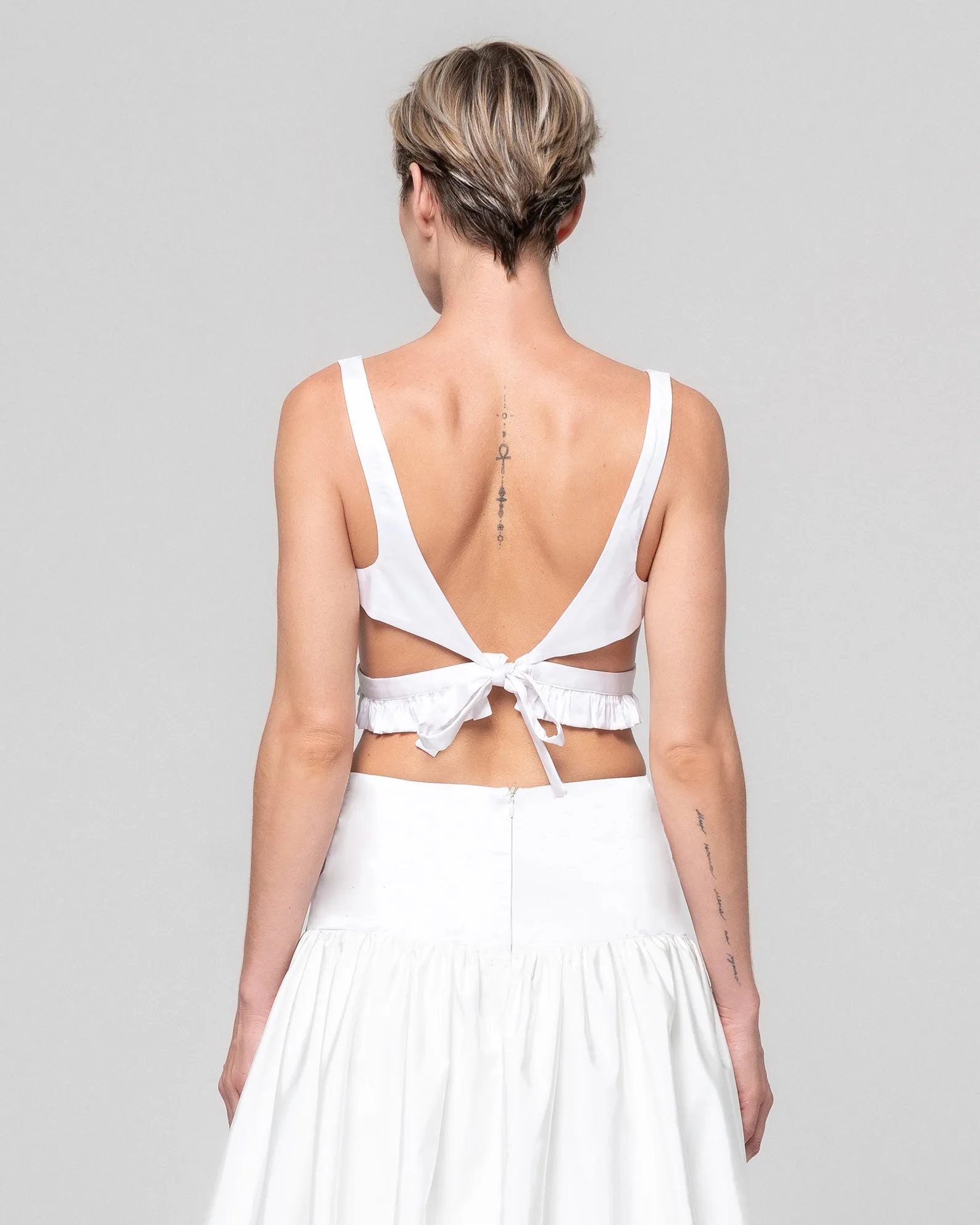 Britney White Bralette