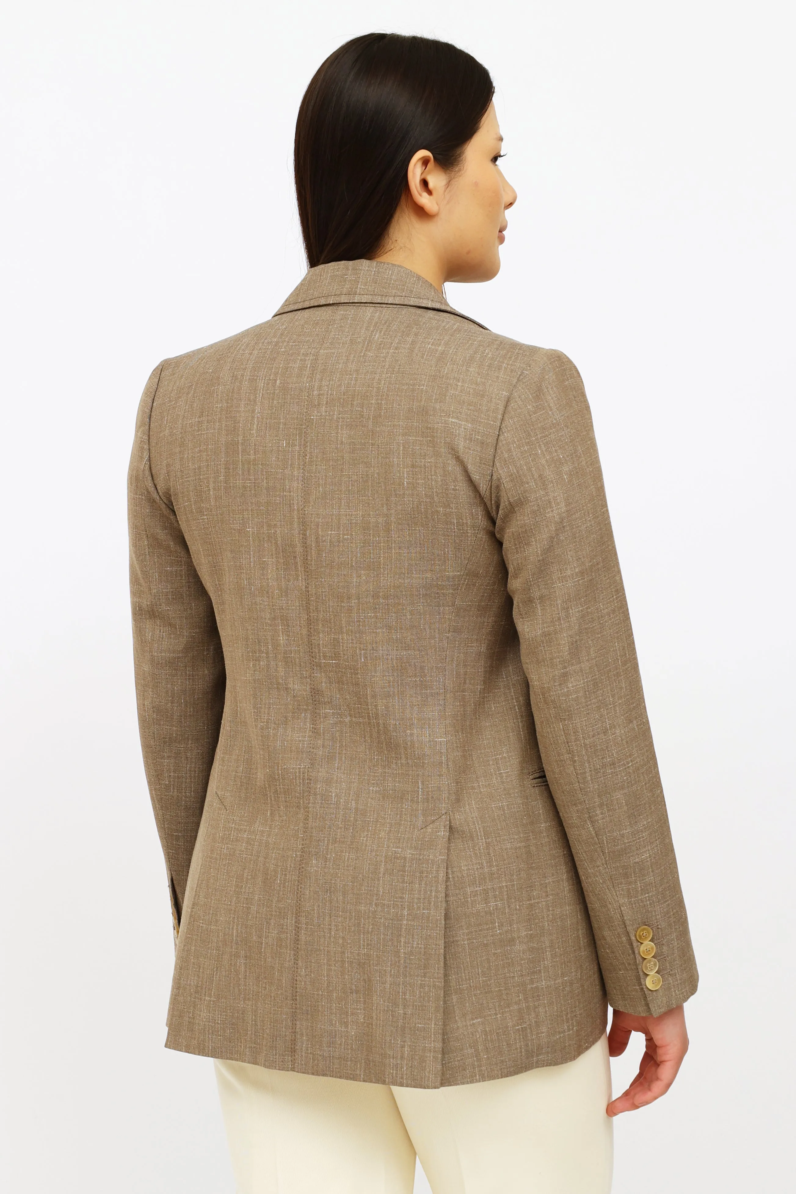 Brown Wool Blazer