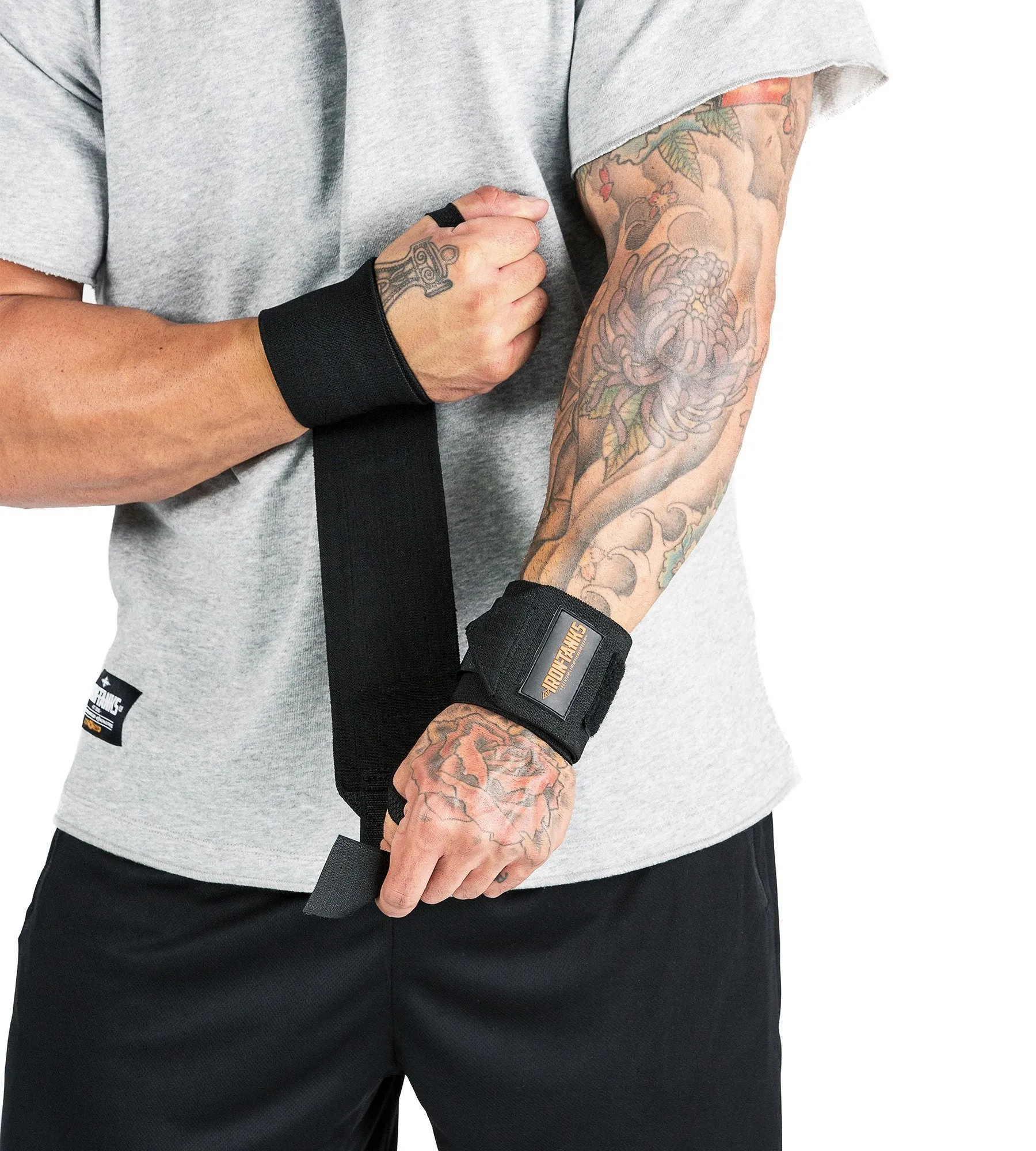 Brutal Wrist Wraps - Immortal Black