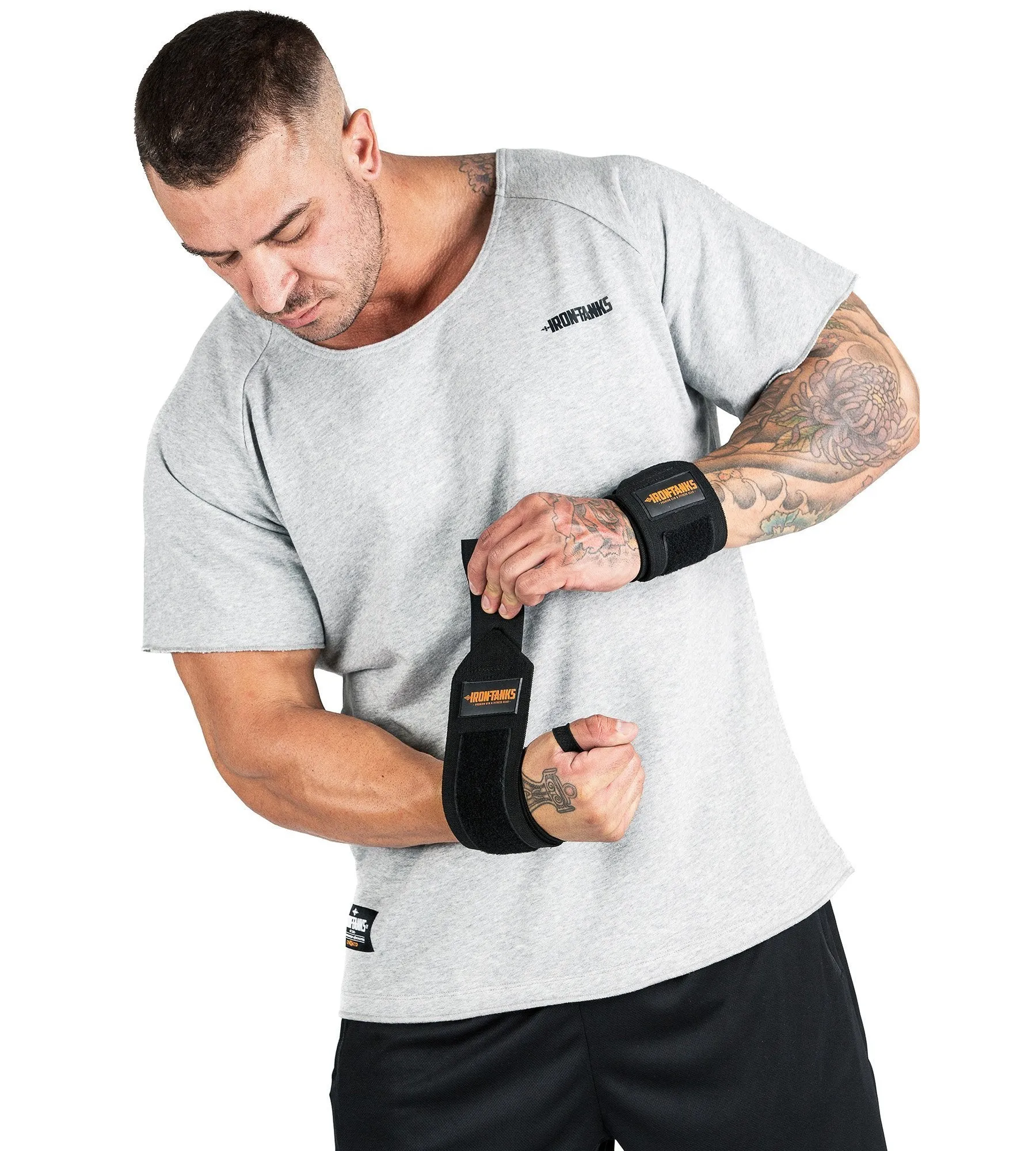 Brutal Wrist Wraps - Immortal Black