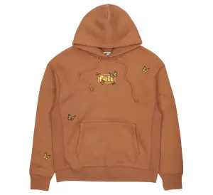 BUTTERFLY EMBROIDERED HOODIE