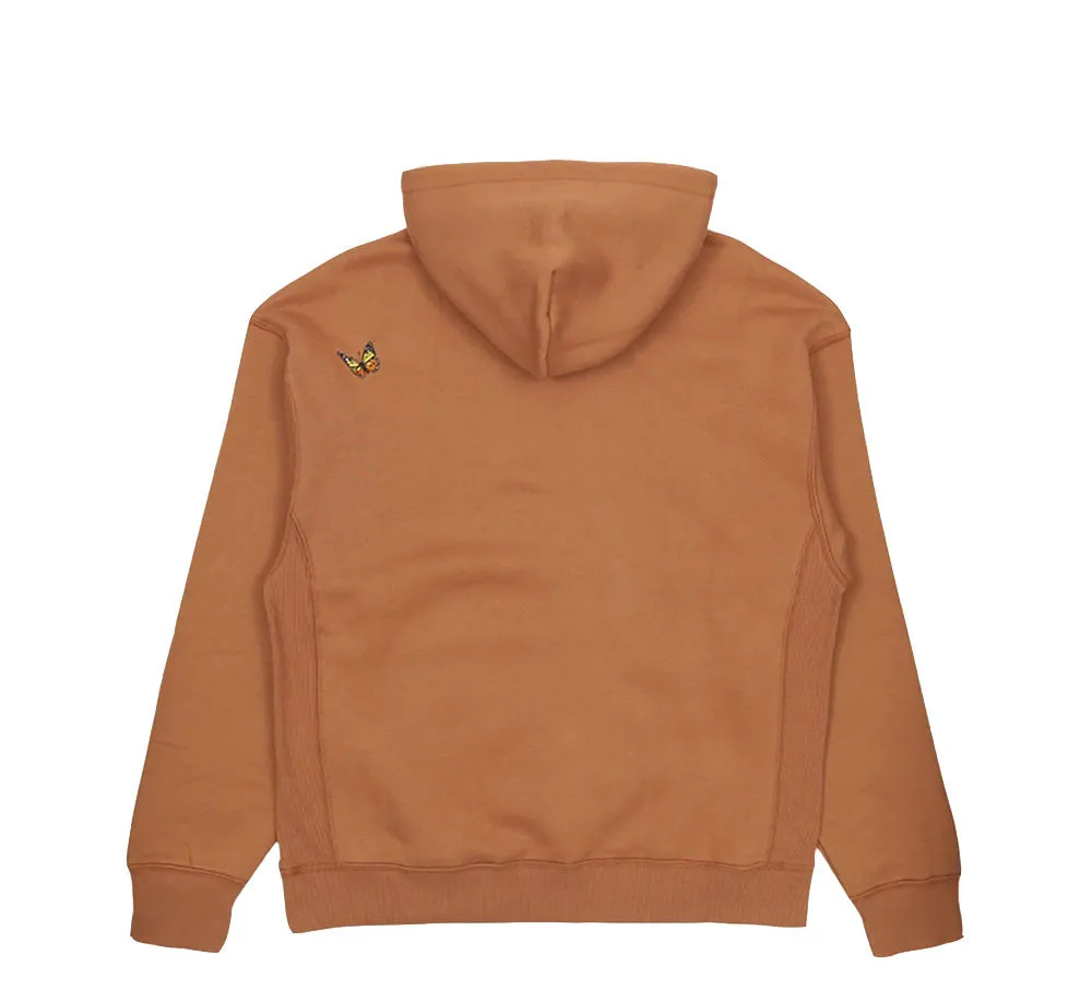BUTTERFLY EMBROIDERED HOODIE