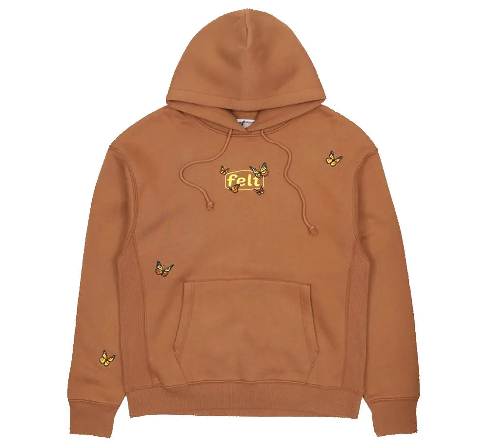 BUTTERFLY EMBROIDERED HOODIE
