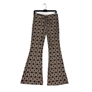 Charlotte Russe Womens Geometric Patterned Bell Bottom Pants #6190