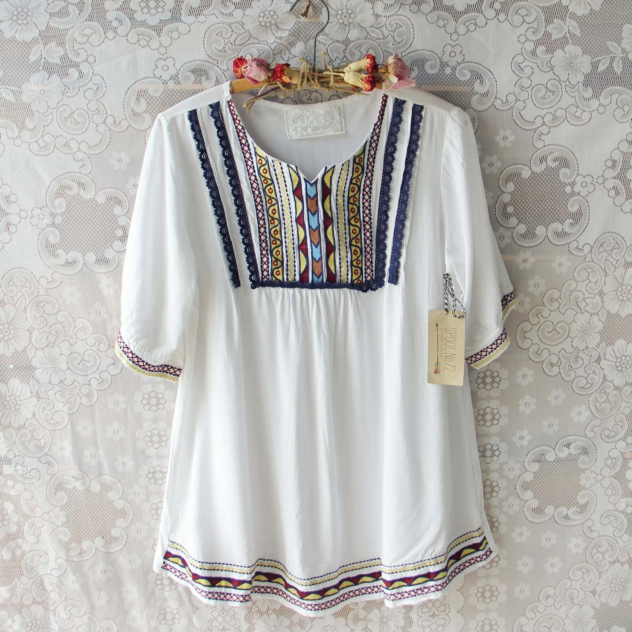 Chelan Embroidered Tunic (wholesale)