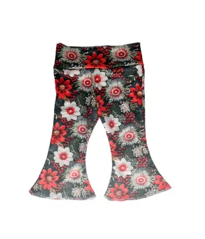 Christmas Embroidery Inspired Bell Bottoms
