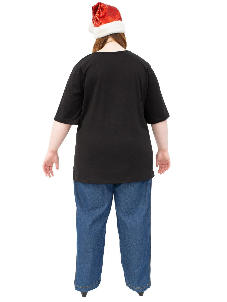 Christmas Pressie Tee - Black**