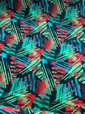 Christmas Trees- Cotton Lycra