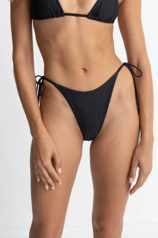 Classic Tie Side High Cut Bikini Bottoms