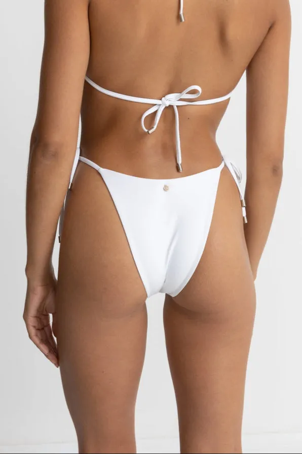 Classic Tie Side High Cut Bikini Bottoms