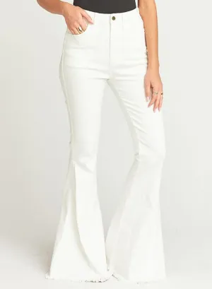 Clear as a Bell White Flares