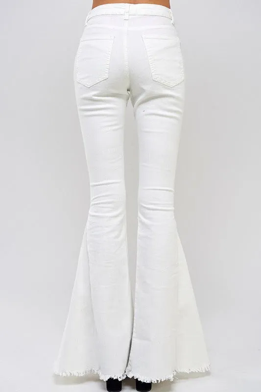 Clear as a Bell White Flares