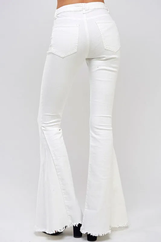 Clear as a Bell White Flares