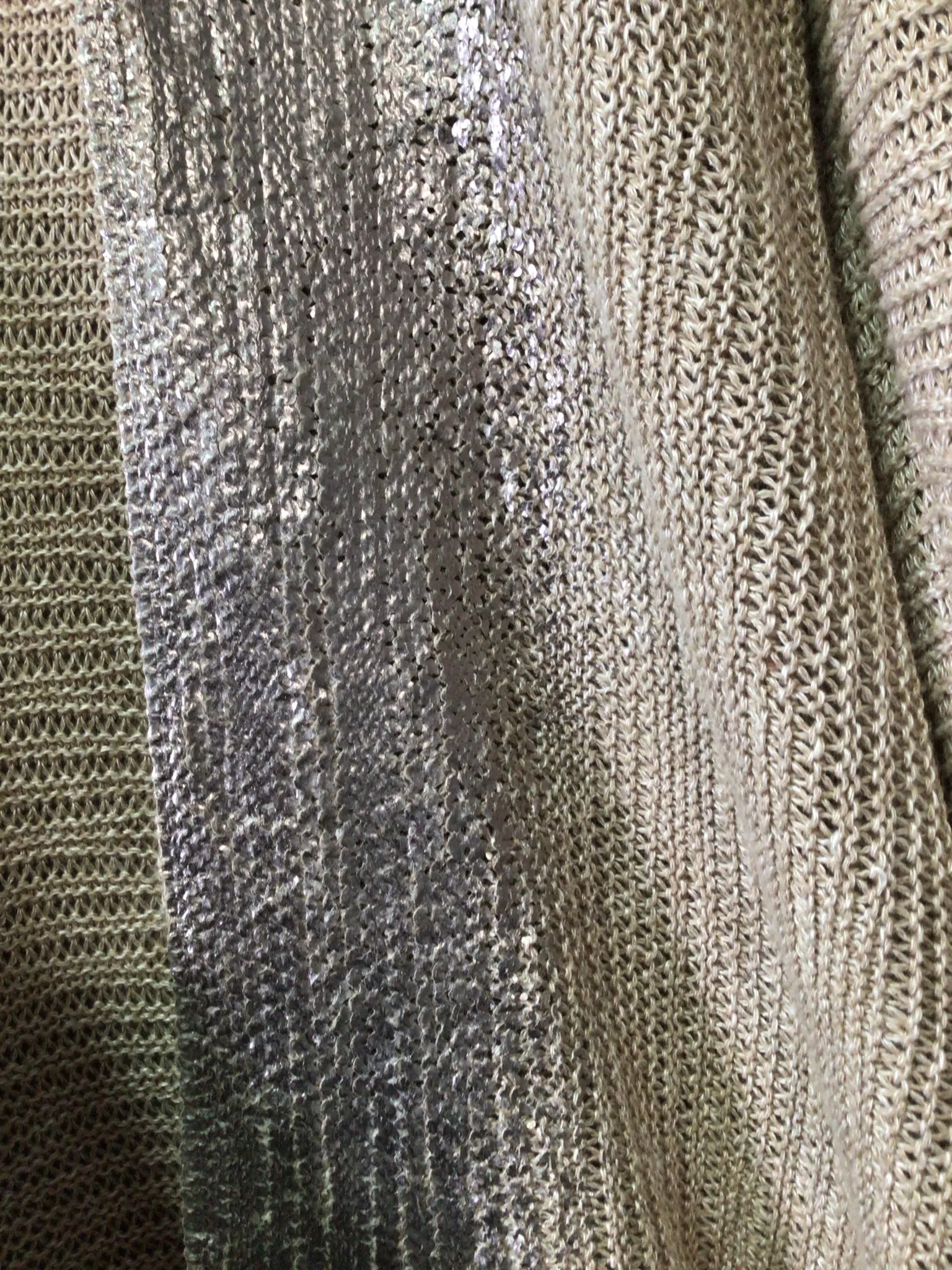 Coldwater Creek Linen Cardigan Size Large