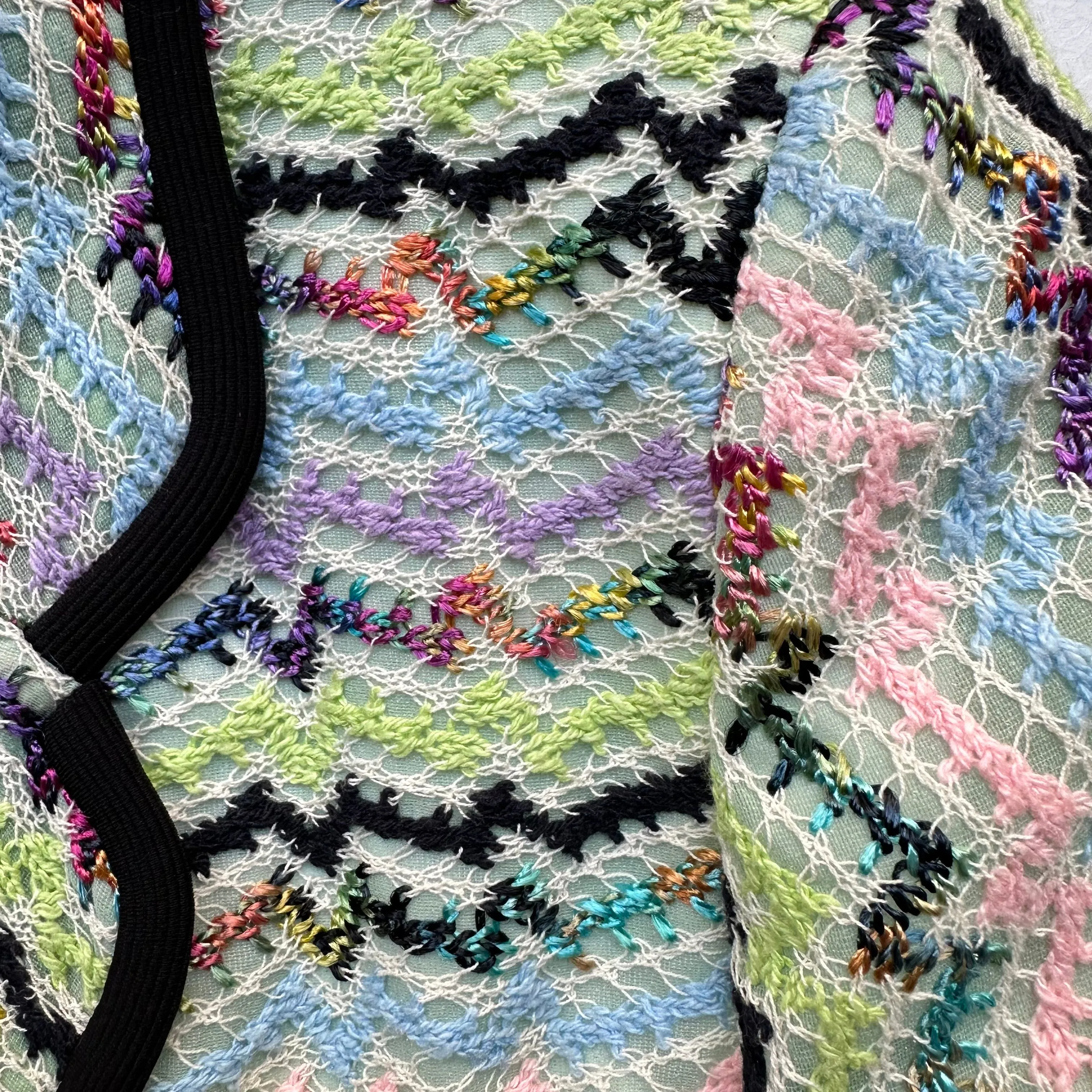 Colorful Spring Cotton Jacket - US38