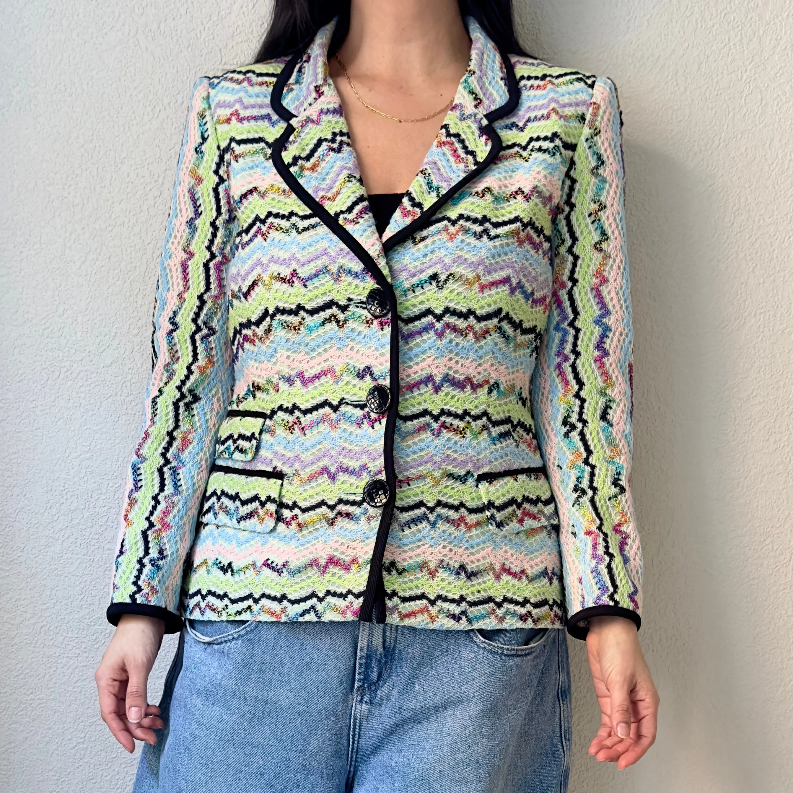 Colorful Spring Cotton Jacket - US38