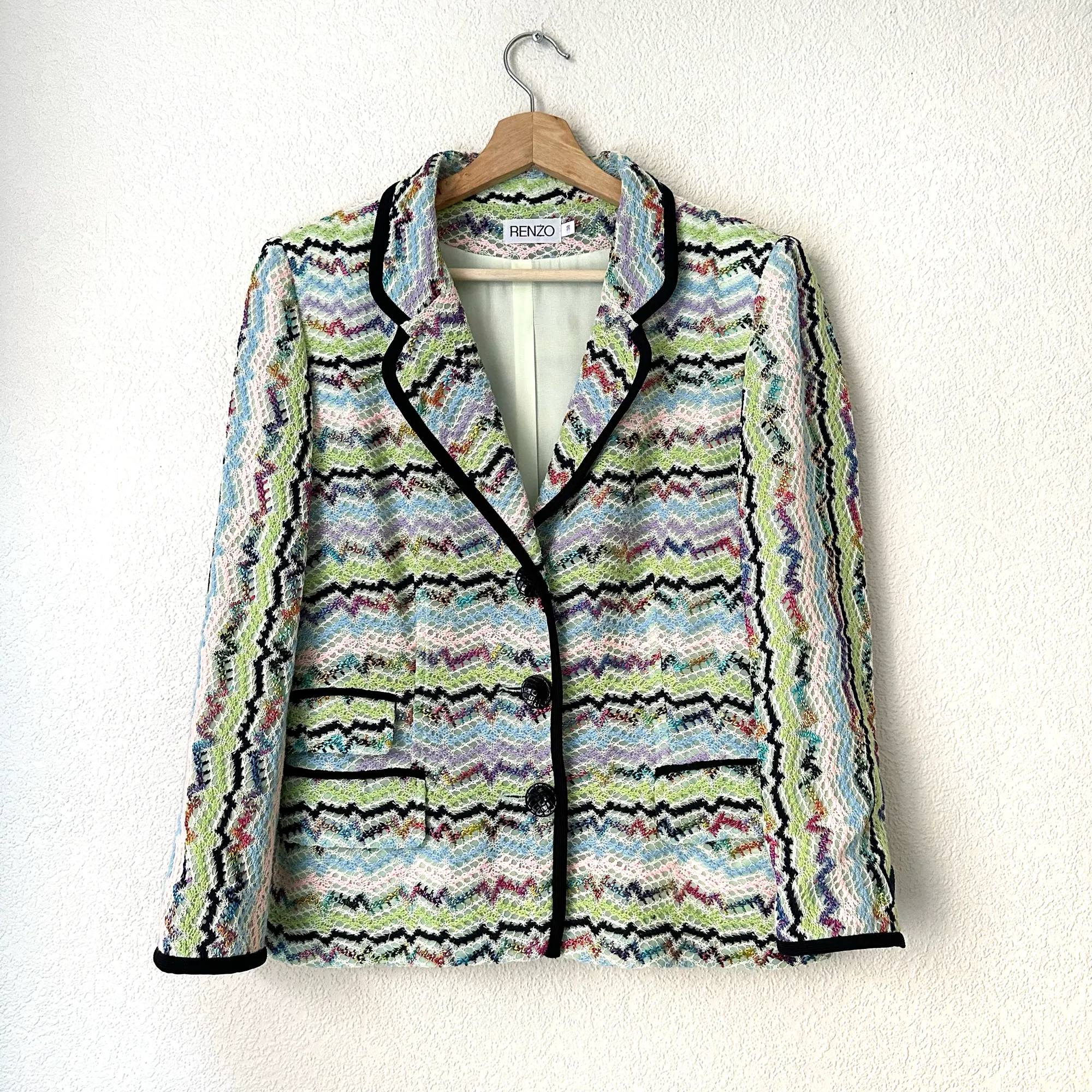Colorful Spring Cotton Jacket - US38